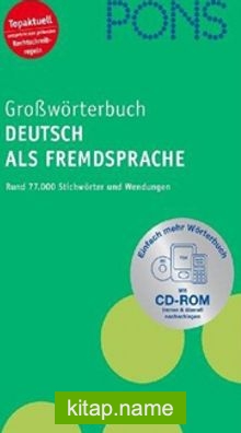 Pons Grossworterbuch Deutsch Als Fremdsprache