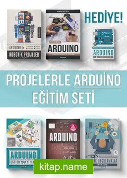 Projelerle Arduino Eğitim Seti (6 Kitap 5+1)