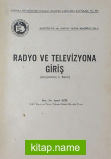 Radyo ve Televizyona Giriş (1-H-62)