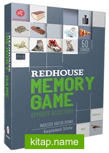 Redhouse Memory Game – Opposite Adjectives Hafıza Oyunu – Karşıtanlamlı Sıfatlar