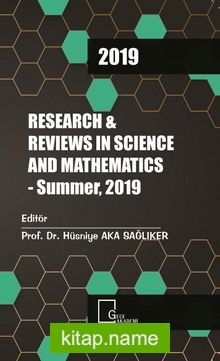 Research and Reviews in Science and Mathematics – Summer 2019