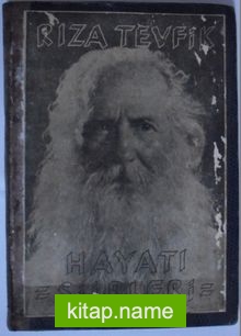 Rıza Tevfik / Hayatı – Şiirleri (Kod:8-C-10)