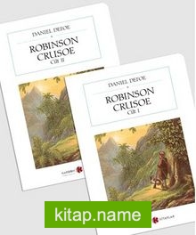 Robinson Crusoe (2 Cilt) (Cep Boy) (Tam Metin)