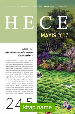 Sayı:245 Mayıs 2017 Hece Aylık Edebiyat Dergisi Dosya Şiir 2017