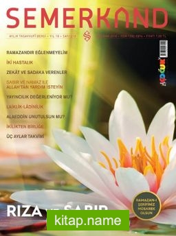 Semerkand Aylık Tasavvufi Dergi Sayı:210 Haziran 2016