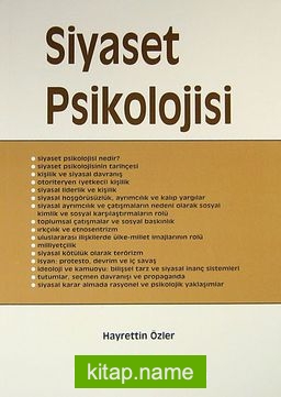 Siyaset Psikolojisi