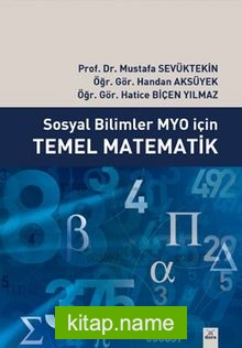 Sosyal Bilimler MYO İçin Temel Matematik