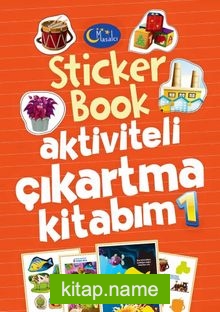 Sticker Book Aktiviteli Çıkartma Kitabım 1