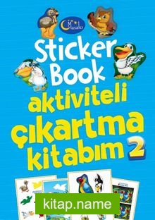 Sticker Book Aktiviteli Çıkartma Kitabım 2