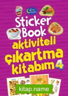 Sticker Book Aktiviteli Çıkartma Kitabım 4