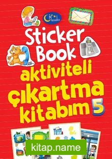 Sticker Book Aktiviteli Çıkartma Kitabım 5
