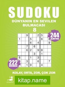 Sudoku 8 / Kolay Orta Zor Çok Zor