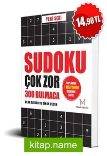 Sudoku Çok Zor / Yeni Seri