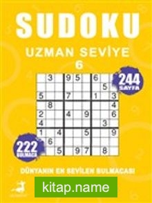 Sudoku Uzman Seviye 6