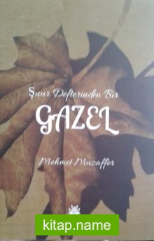 Şuur Defterinden Bir Gazel