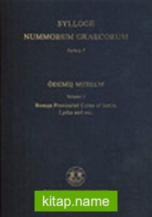 Sylloge Nummorum Graecorum Turkey 7 Ödemiş Museum Volume -1