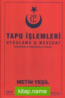 Tapu İşlemleri Uygulama-Mevzuat