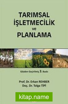 Tarımsal İşletmecilik ve Planlama