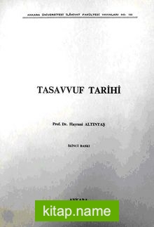 Tasavvuf Tarihi (4-C-6)