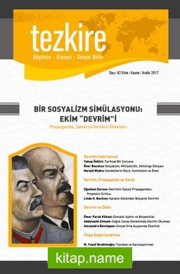 Tezkire Düşünce-Siyaset-Sosyal Bilim Dergisi Sayı:62 Ekim-Kasım-Aralık 2017