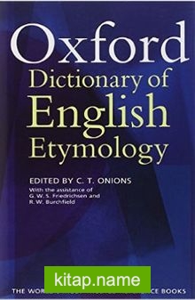 The Oxford Dictionary of English Etymology