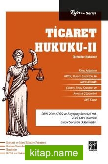 Ticaret Hukuku – II (Şirketler Hukuku) / Reform Serisi