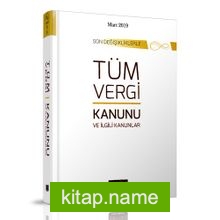 Tüm Vergi Kanunu ve İlgili Kanunlar