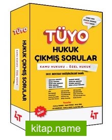 Tüyo Hukuk Çıkmış Sorular (Kamu Hukuku – Özel Hukuk)