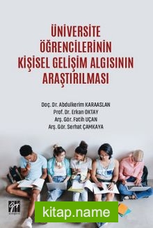 Üniversite Öğrencilerinin Kişisel Gelişim Algısının Araştırılması