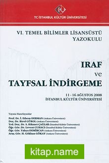 VI. Temel Bilimler Lisansüstü Yaz Okulu / IRAF ve Tayfsal İndirgeme