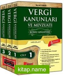 Vergi Kanunları ve Mevzuatı Konu Anlatımı (3 Cilt)