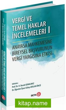 Vergi ve Temel Haklar İncelemeleri 1