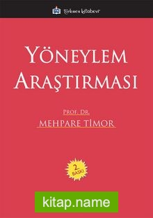 Yöneylem Araştırması (Mehpare Timor)