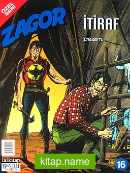 Zagor -16 İtiraf (Özel Seri)