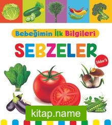 Bebeğimin İlk Bilgileri – Sebzeler (Sticker’lı)