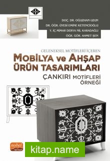 Geleneksel Motifleri İçeren Mobilya ve Ahşap Ürün Tasarımları (Çankırı Motifleri Örneği)