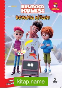 TRT Çocuk Bulmaca Kulesi Boyama Kitabı