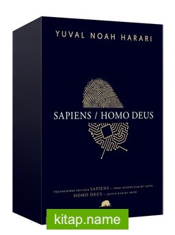 Yuval Noah Harari Set (Ciltli) (İki Kitap Takım, Özel Kutulu)  Sapiens: Hayvanlardan Tanrılara  (Ciltli) / Homo Deus (Ciltli)